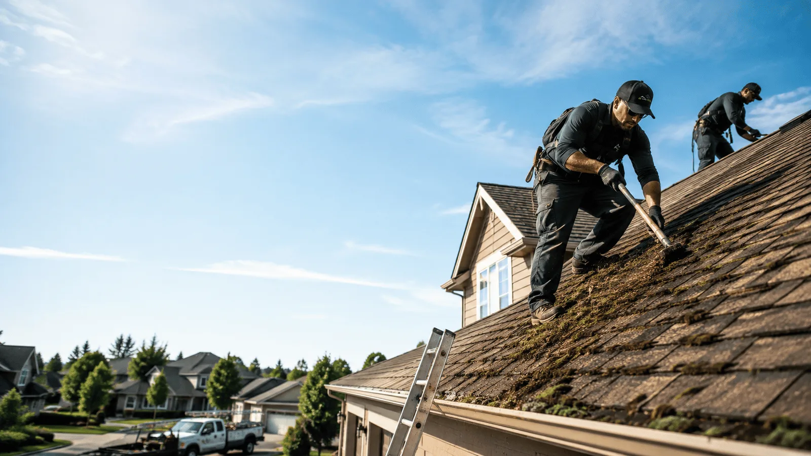 Roof Moss Removal in Pierce, CO near me